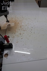 Drill for the hinges Ikea Pax doors