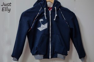 DIY Hooded sweat jacket 02