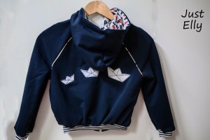 DIY Hooded sweat jacket 03