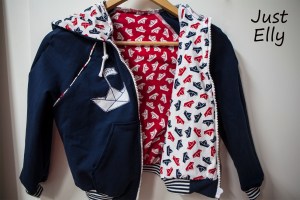 DIY Hooded sweat jacket 05