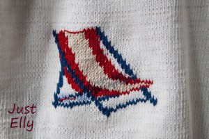 Knitted and embroidered sweater 04